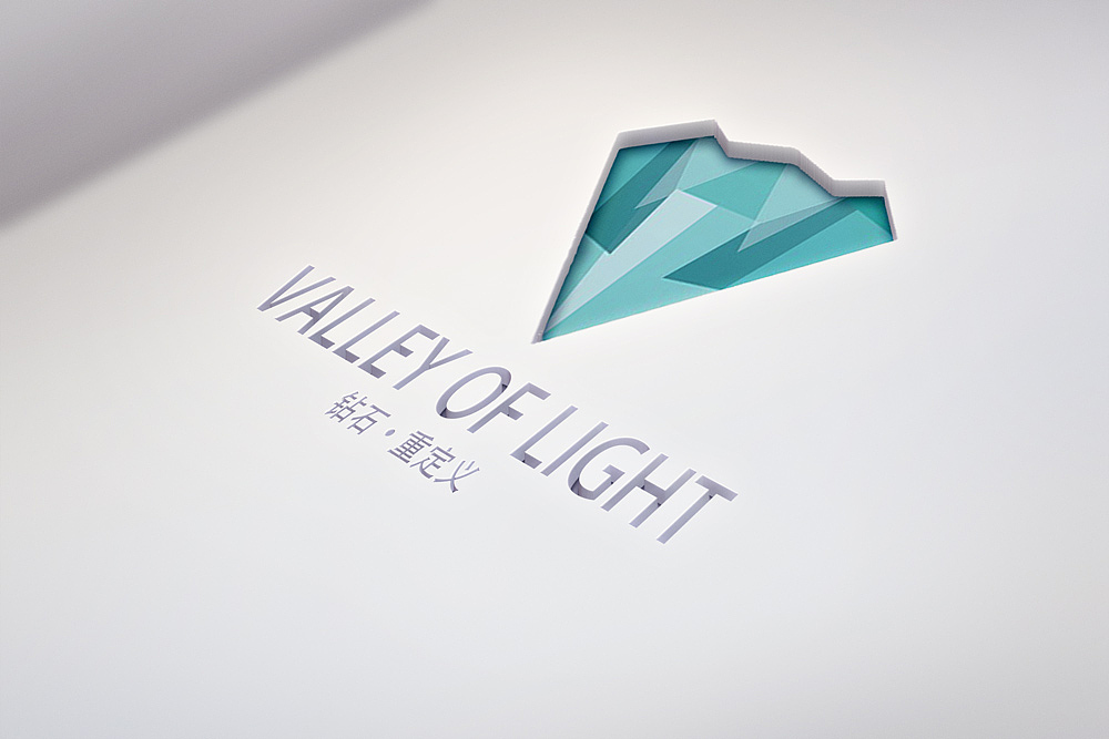 logo在不同表面的展示