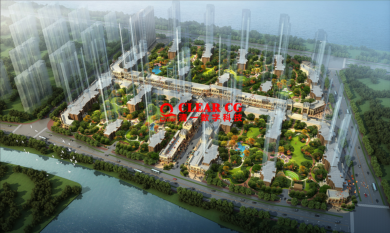 景观表现（图ZMTA5MjgwMTUy） - 景观设计 - 站酷设计师清一数字科技原创素材 - 站酷ZCOOL