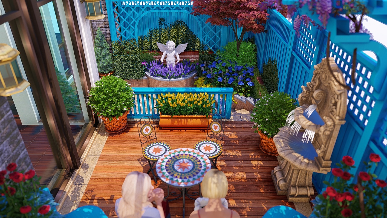 20平方的小庭院设计