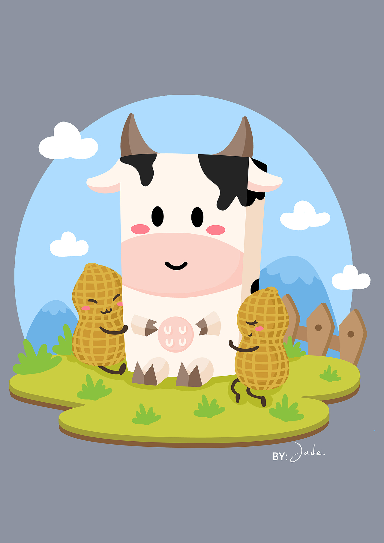 萌趣插画 包装设计