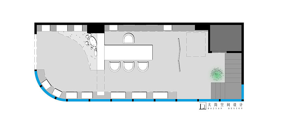 成都新中式陶艺店铺面装修设计