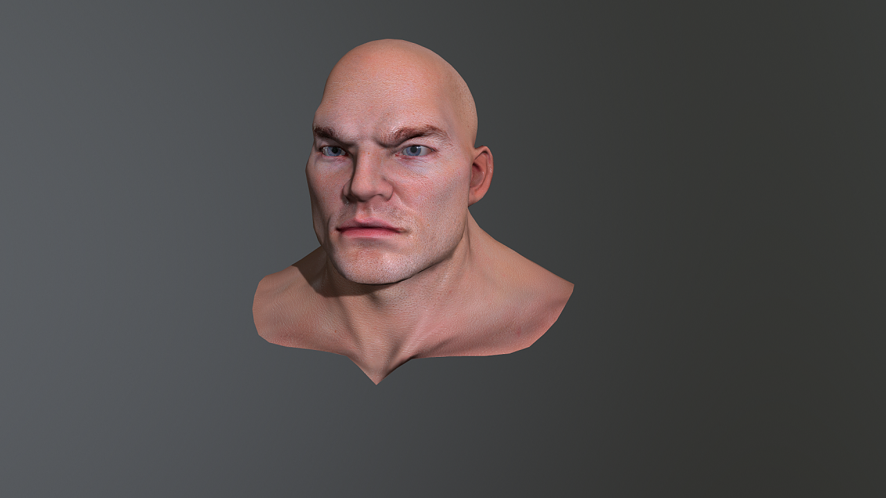 3d人头像模型|三维|人物/生物|houyuan9500 - 原创作品 - 站酷 (zcool