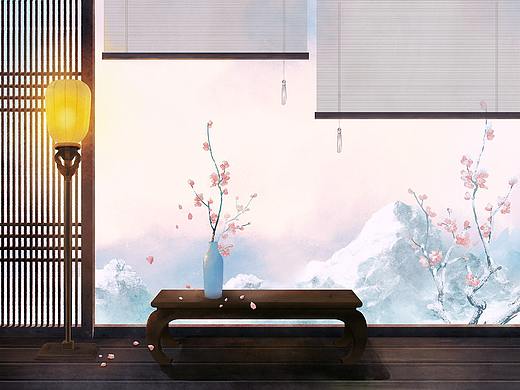 窗外