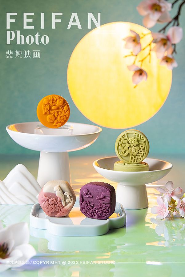中秋月饼拍摄/糕点蛋糕摄影/场景创意
