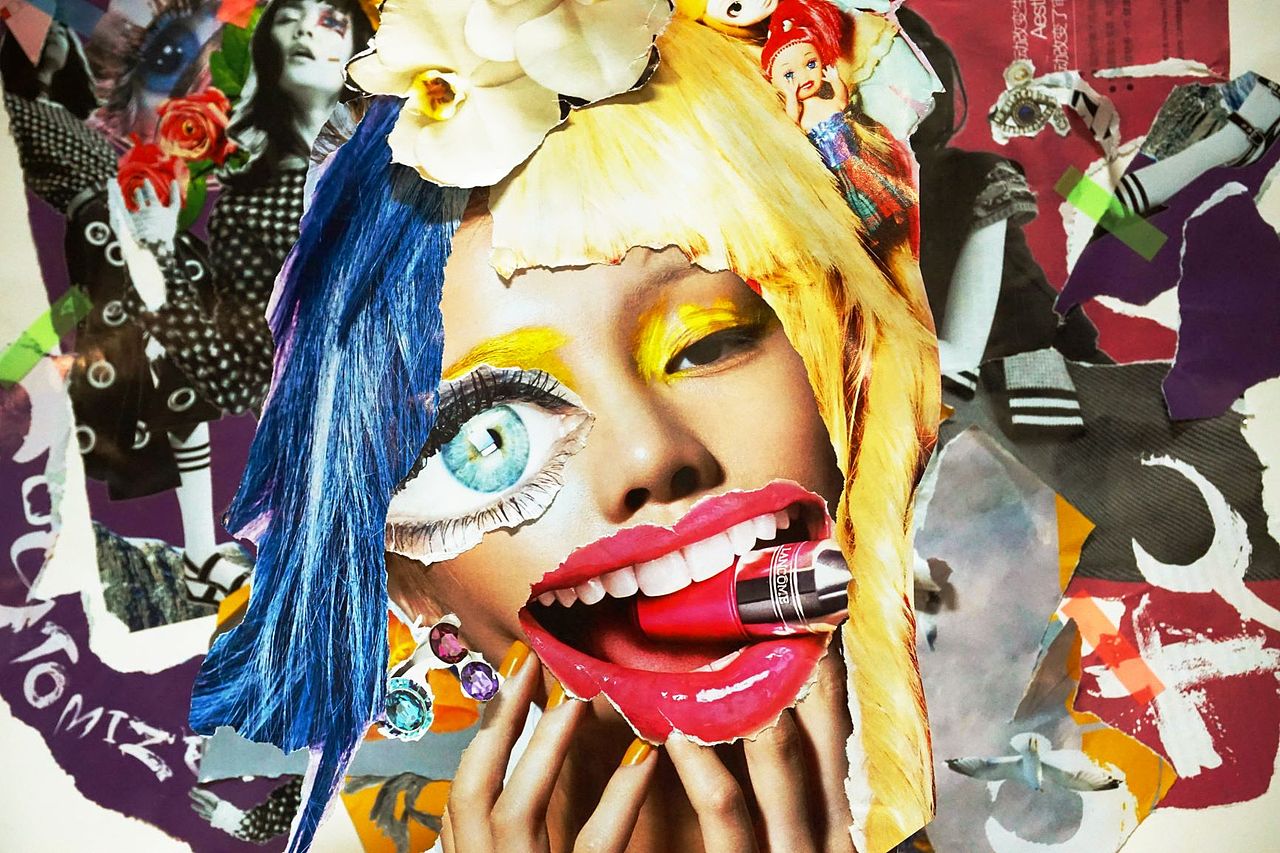 创意人像拼贴摄影