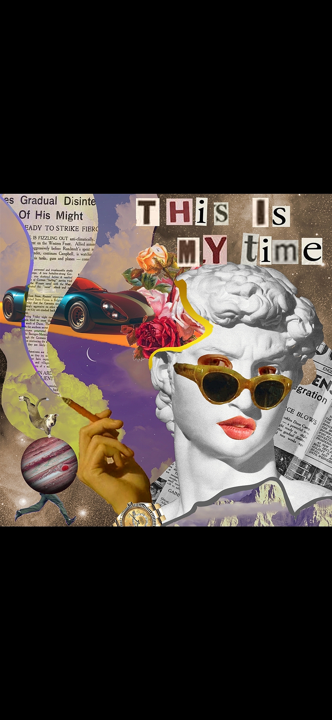 拼贴插画练习_paprikajk-站酷zcool