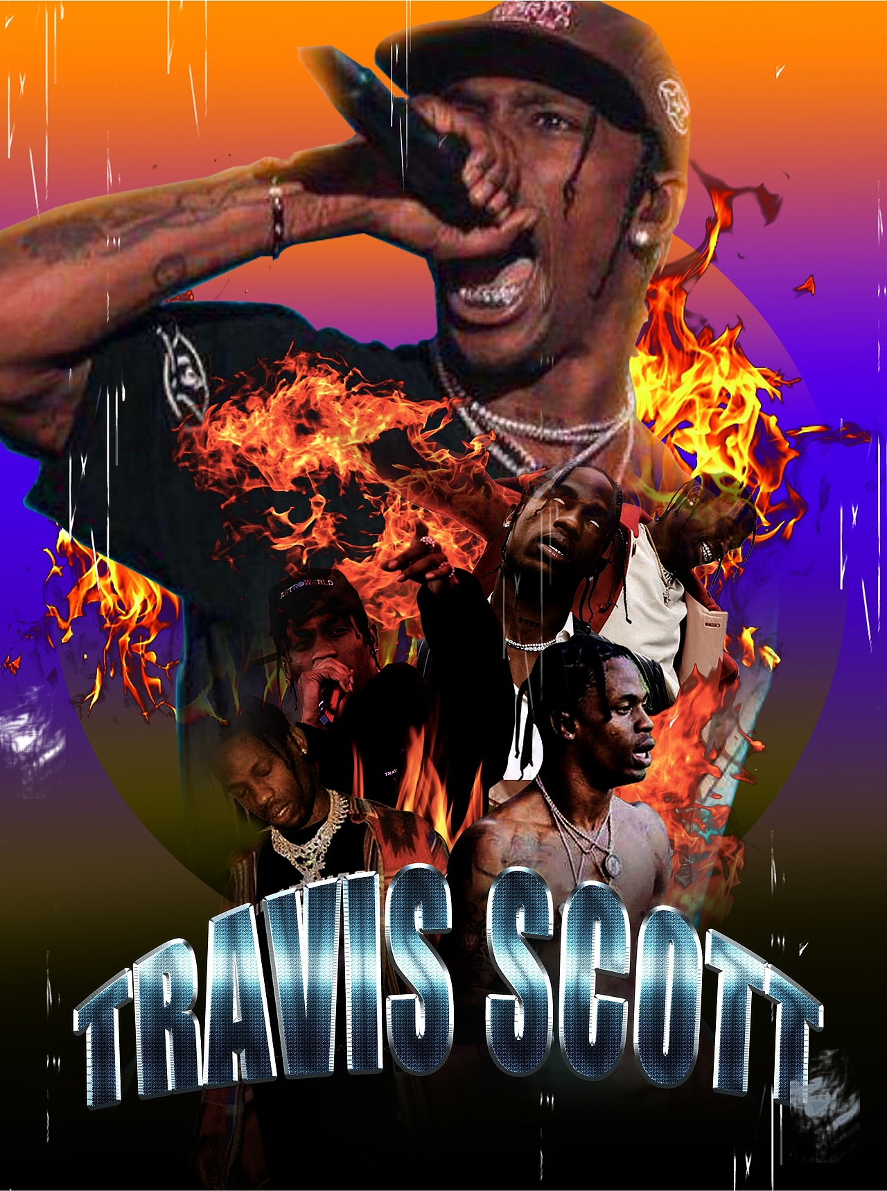 人物海报travisscott