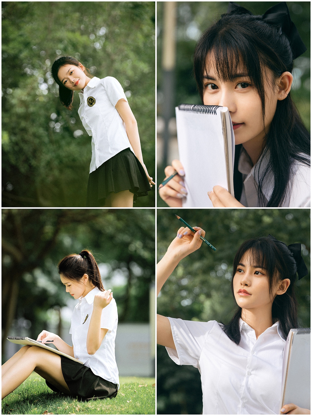 在夏天遇见,那就在夏天告别吧 校服写真毕业季