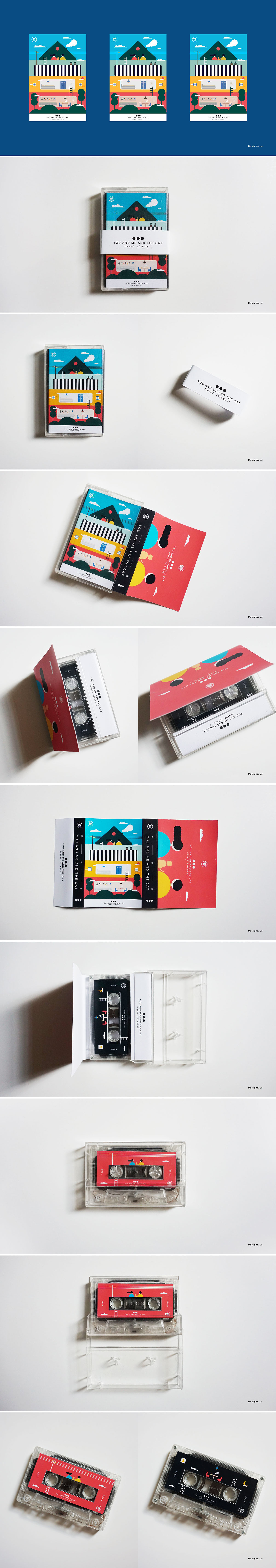 叁 - YOU AND ME AND THE CAT（图ZMTM1NTI4Njk2） - 海报 - 站酷设计师Jun_陈俊贤原创素材 - 站酷ZCOOL