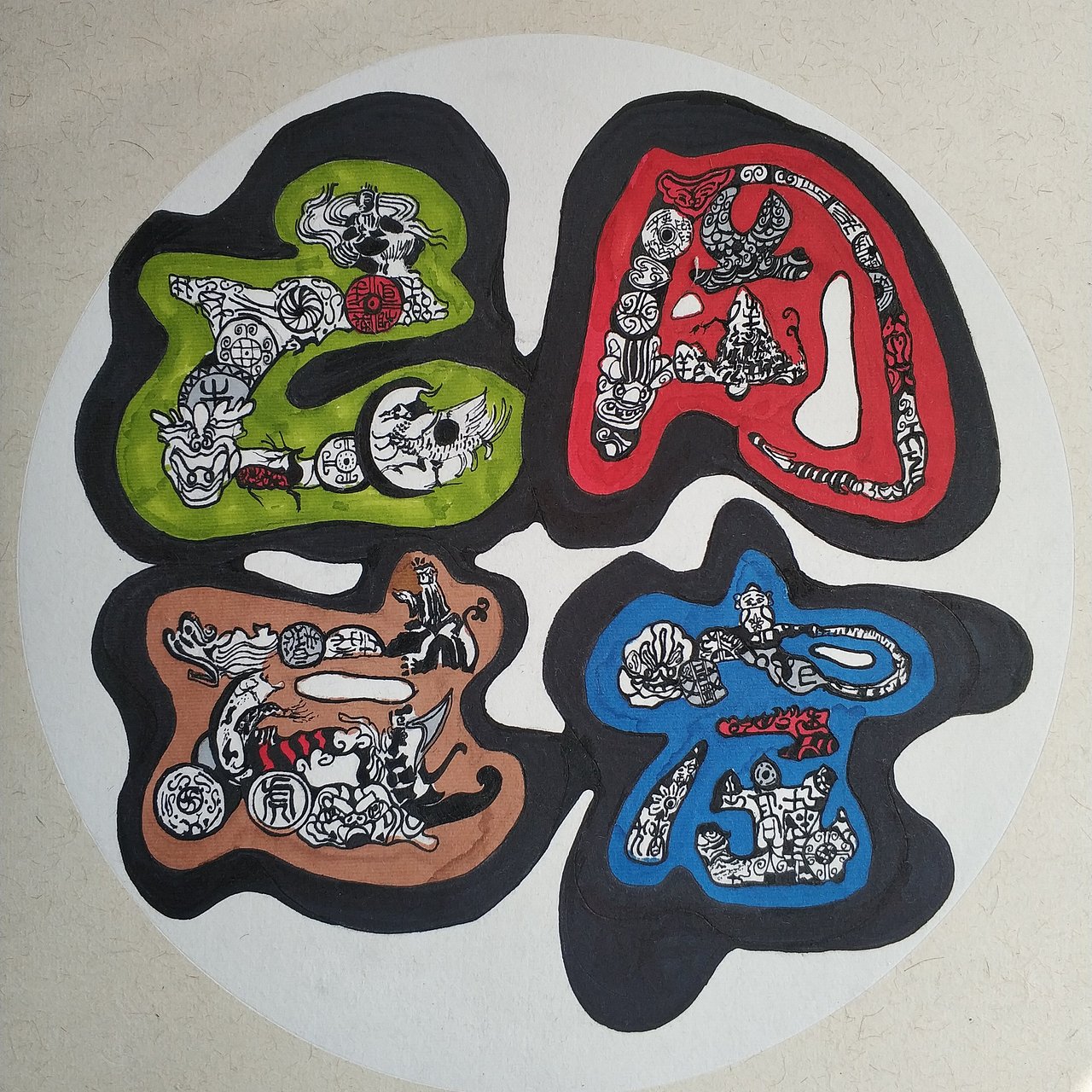 岡天下（图ZMTg3MDgxMTg0） - 宣传物料 - 站酷设计师Z56161694原创素材 - 站酷ZCOOL