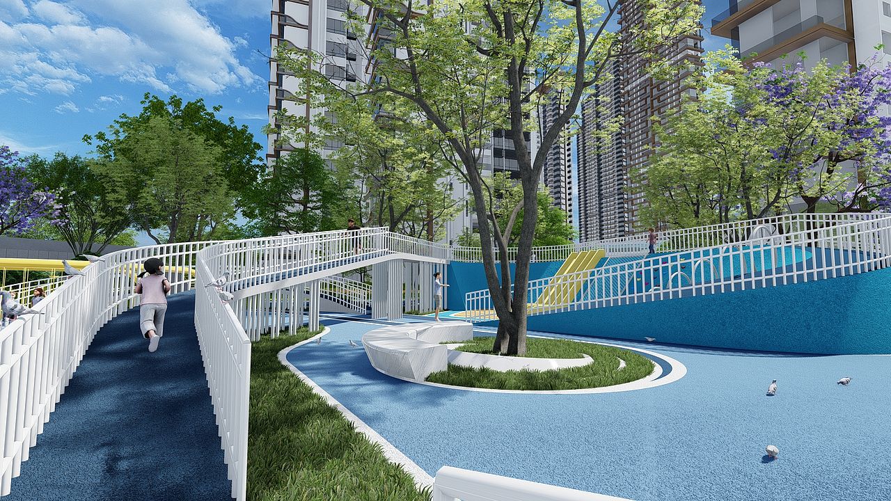 广州 · 住宅景观（图ZMjkxNjM3MjQ4） - 景观设计 - 站酷设计师噜嚕噜噜鲁鲁修原创素材 - 站酷ZCOOL