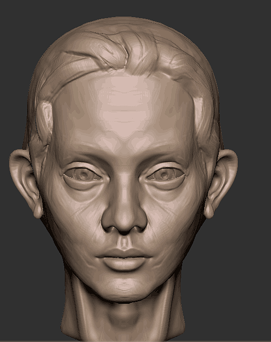 zbrush练习（图ZMjE0MDQ5NTU2） - 人物/生物 - 站酷设计师杏ccccc原创素材 - 站酷ZCOOL