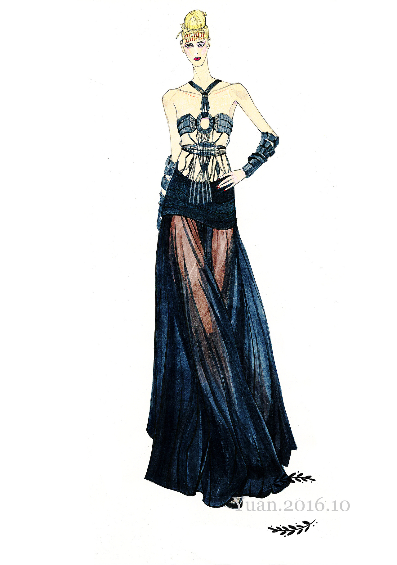 服装效果图……10个美丽的牌子