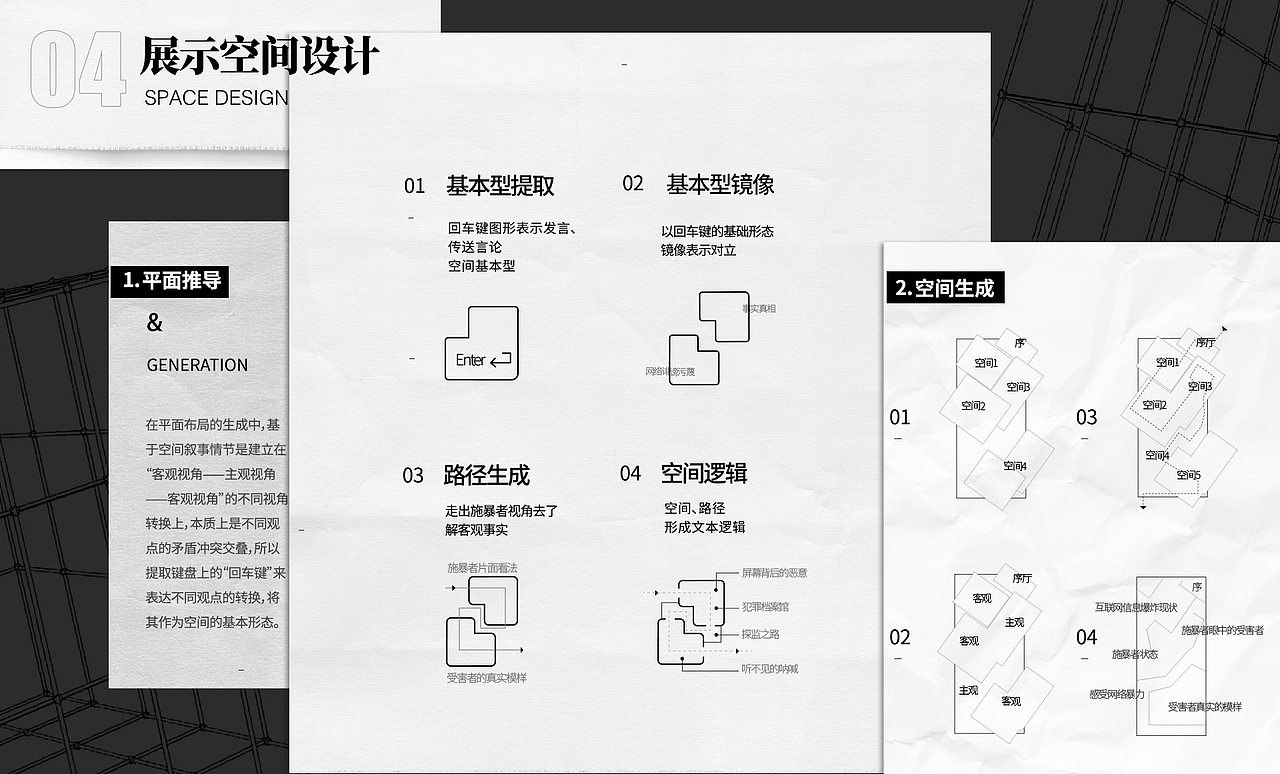 亚洲设计学年奖|网络囚笼—网络暴力叙事性体验空间(图ZMjYxMTM3MTE2) - 其他空间 - 站酷设计师蹦跶的鸡力原创素材 - 站酷ZCOOL