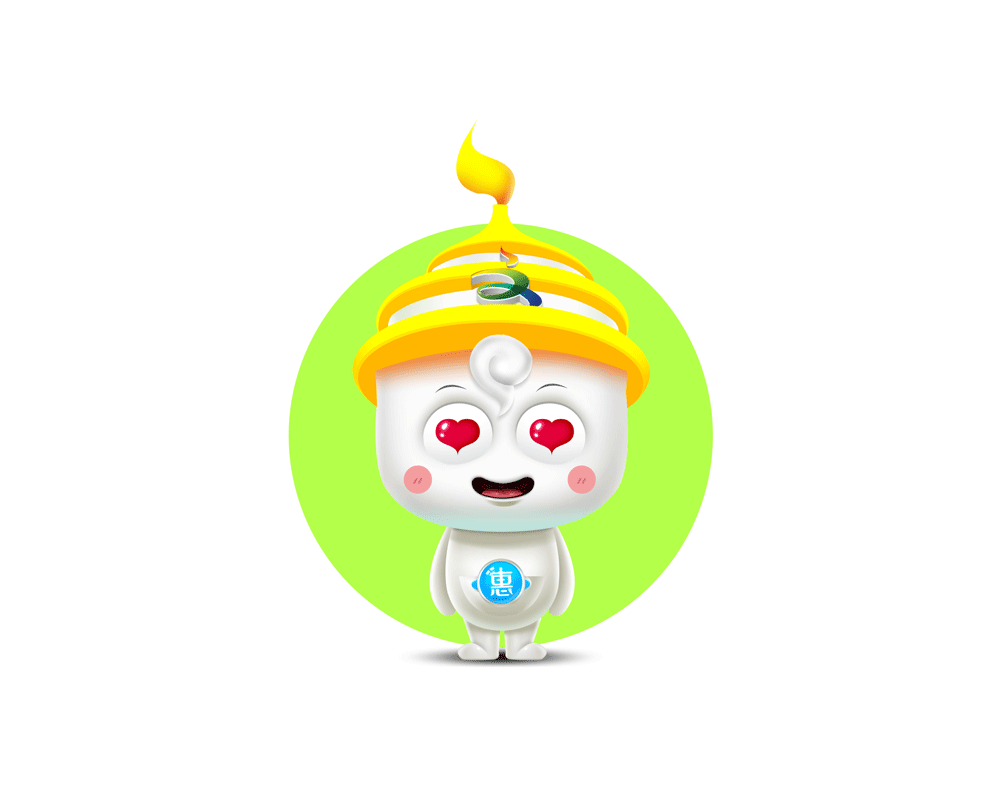 北京惠民文化消费季吉祥物一等奖---白小萌（图ZODU3MDk2Mjg=） - IP形象 - 站酷设计师小萌盟原创素材 - 站酷ZCOOL