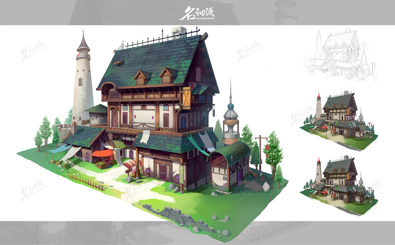 庄园韩风建筑设计