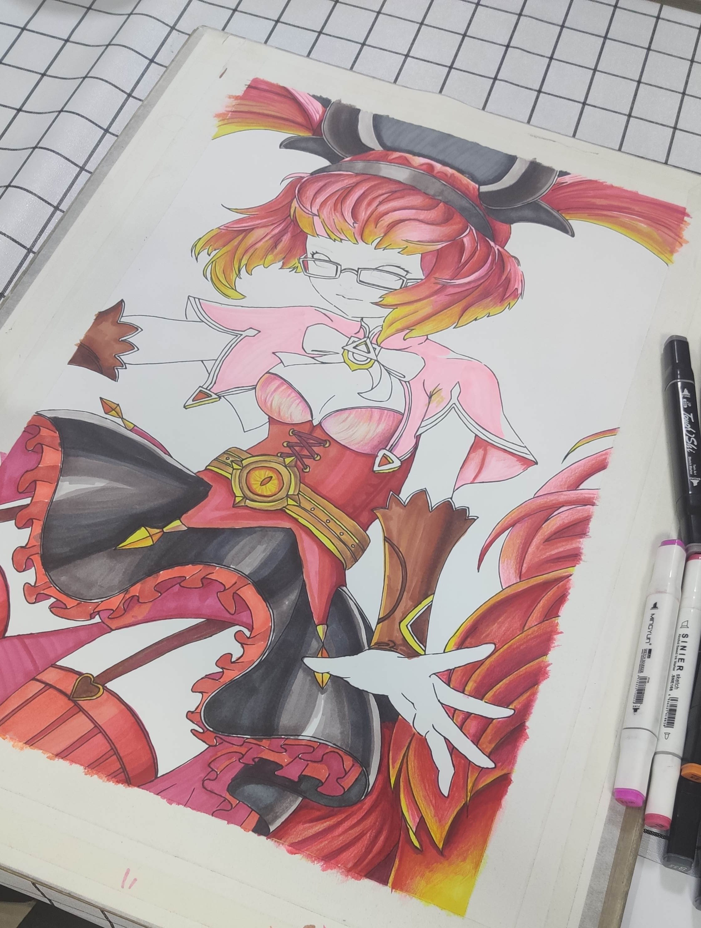 王者荣耀～安琪拉|动漫|单幅漫画|叄柒 - 临摹作品 - 站酷 (zcool)