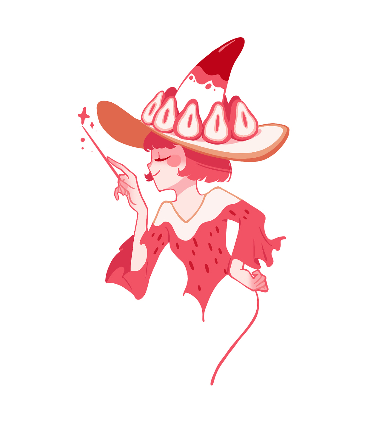 甜点女巫（图ZMTcyNzc3NjEy） - 商业插画 - 站酷设计师锅巴巴巴巴巴巴巴原创素材 - 站酷ZCOOL