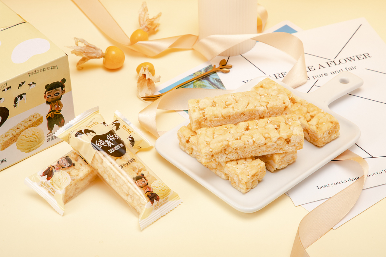 休闲食品小零食点心主图|摄影|美食摄影|芷君视觉 - 原创作品 - 站酷 