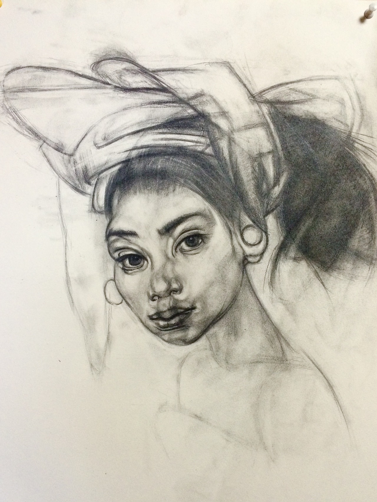 龙艺术工作室师生油画素描作品刊登