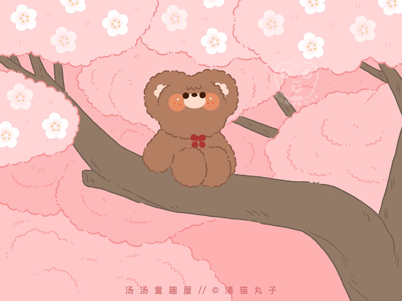 《春日浪漫》系列（图ZMjU1MzQwNDE2） - 创作习作 - 站酷设计师湯猫丸子原创素材 - 站酷ZCOOL