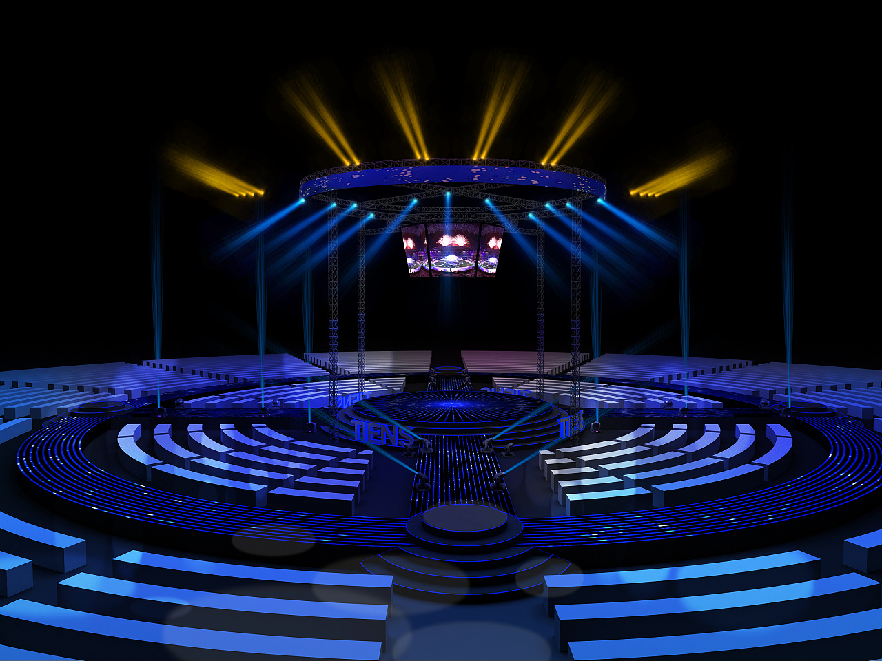 舞台效果图制作|舞台视觉设计|舞台布置公司