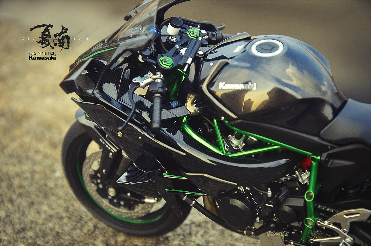 田宫1:12 川崎 忍者h2r