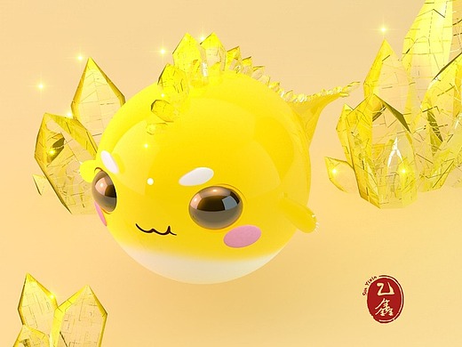 【原创】中国五行八卦符兽——金