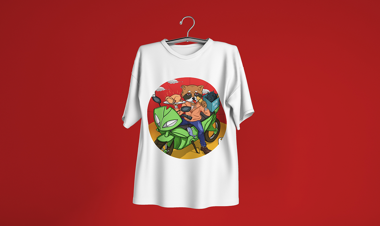 饮食插画包装创作