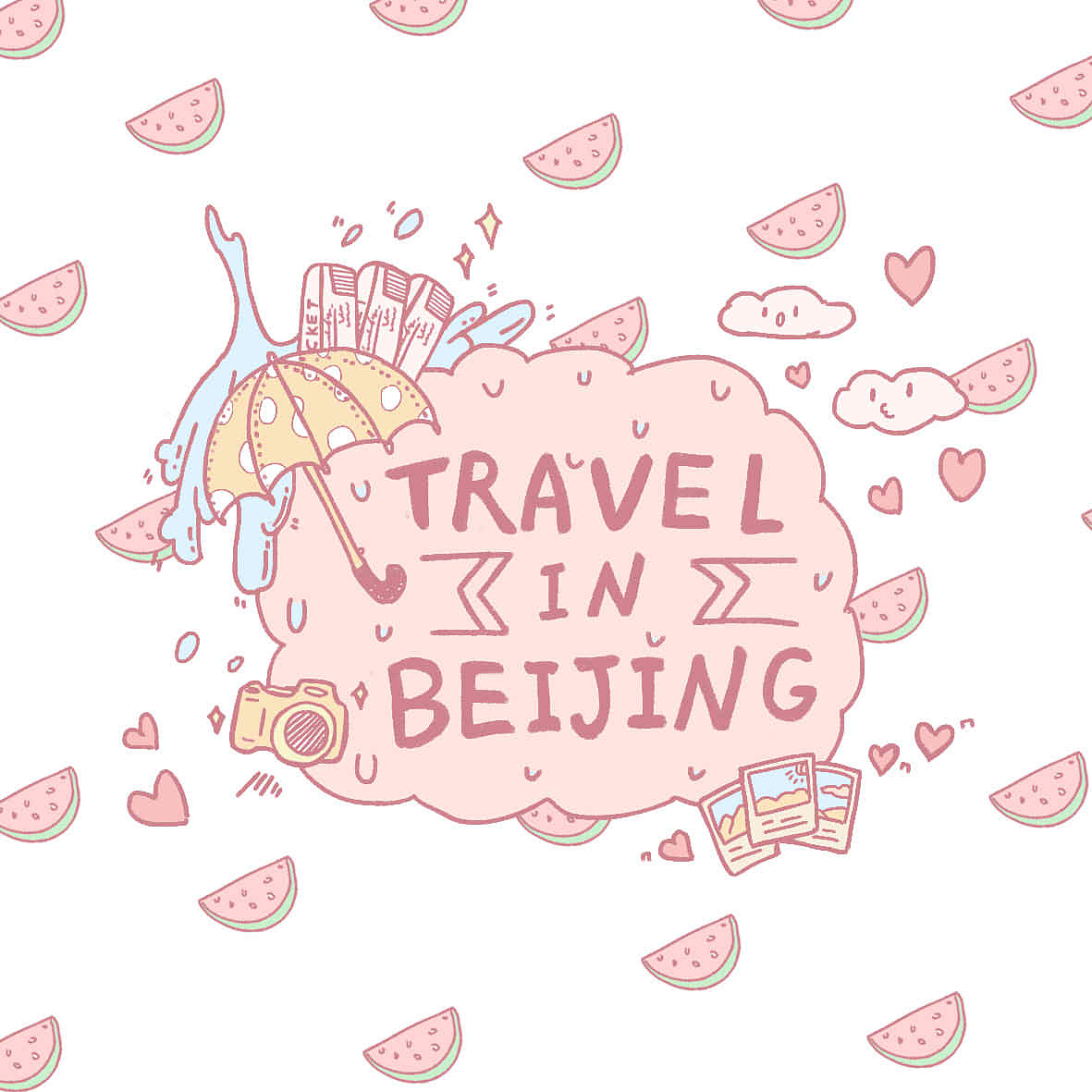 旅游手账攻略|插画|儿童插画|yuzu茶 - 原创作品 - 站酷 (ZCOOL)