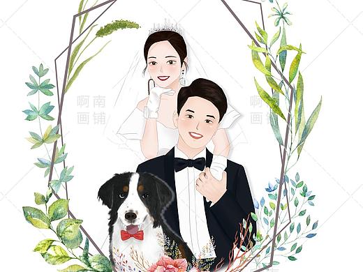 婚礼迎宾牌