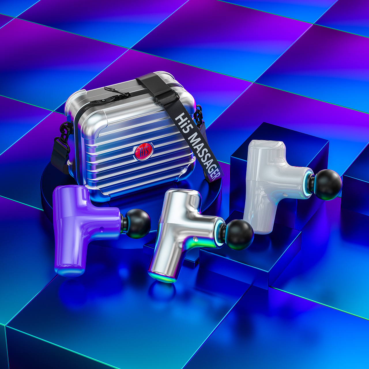 C4D/犀牛/OC/筋膜枪/高光/反光/产品建模渲染（图ZMjk0NjM3MTQ4） - 生活用品 - 站酷设计师四洋原创素材 - 站酷ZCOOL