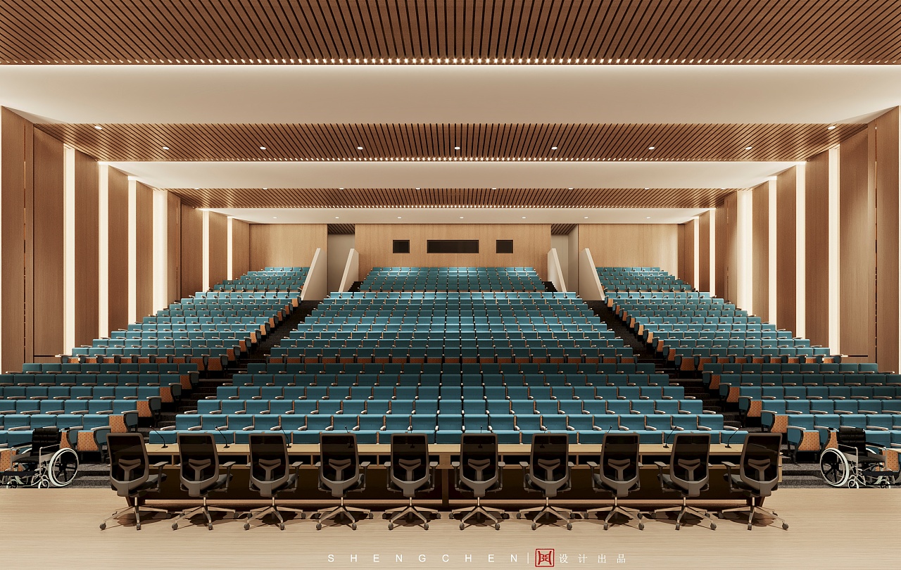 现代报告厅|空间|家装设计|盛宸空间设计 - 原创作品 - 站酷 (zcool)