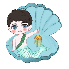 人鱼Merman（图ZMzEwNTUyOTg4） - 网络表情 - 站酷设计师Merman云端原创素材 - 站酷ZCOOL