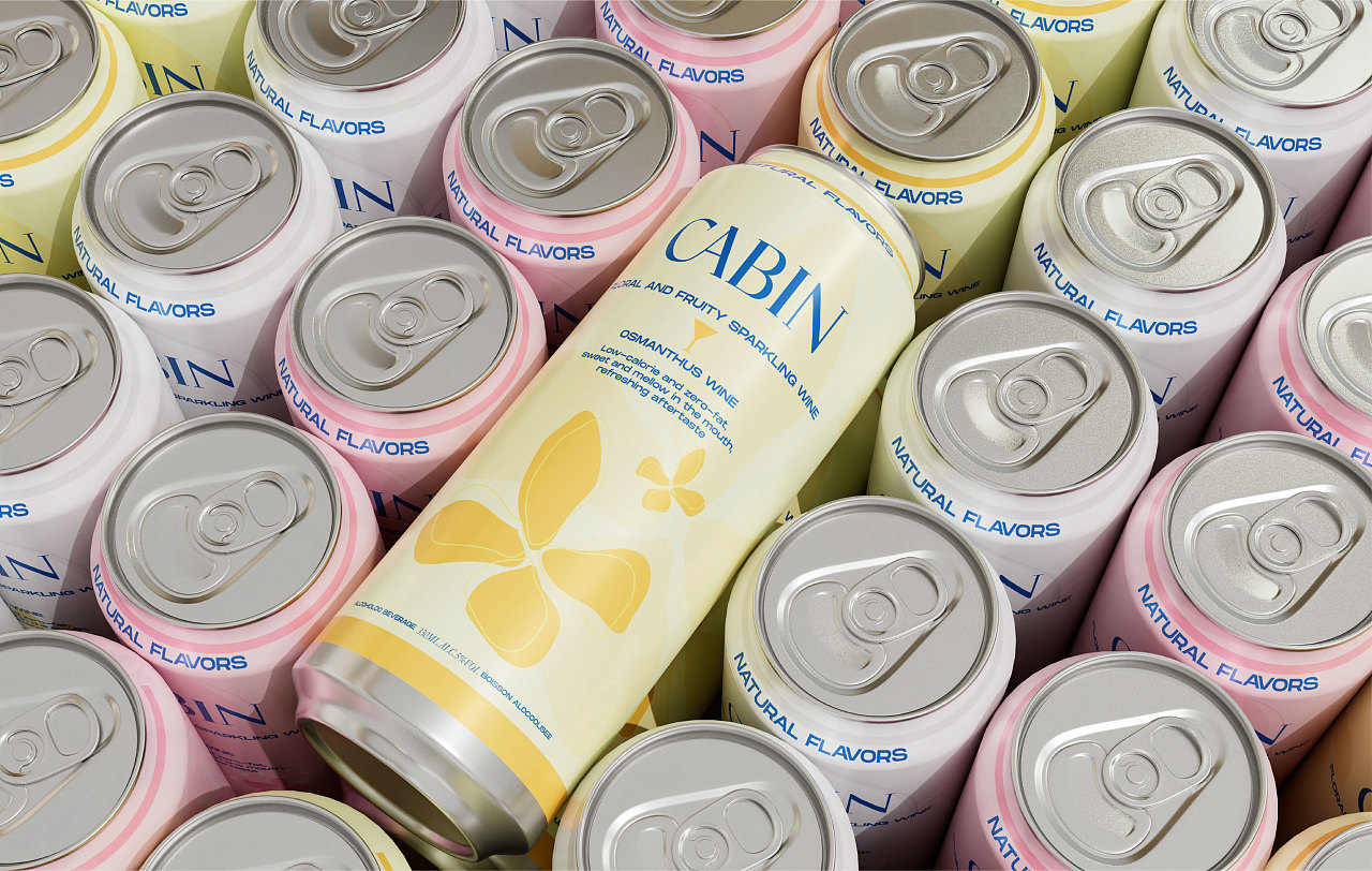 CABIN三色花果气泡酒 X 叁兔ST 提案设计/包装设计（图ZMzI0ODU2Nzg4） - 品牌 - 站酷设计师叁兔ST原创素材 - 站酷ZCOOL