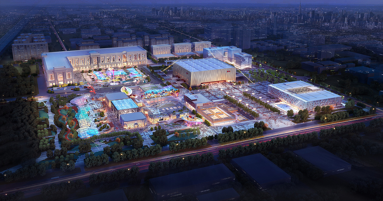 WWD华熙万物：北京华熙LIVE·五棵松灯光场景营造（图ZMzcwNDQ2MTU2） - 景观设计 - 站酷设计师Narjeeling原创素材 - 站酷ZCOOL