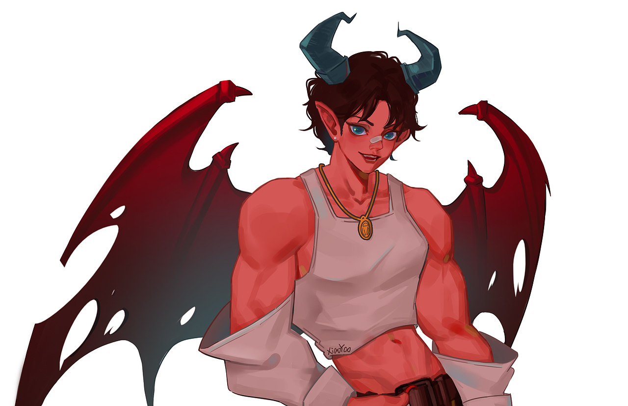 恶魔小奶生（图ZMzA3MTgyMTM2） - 创作习作 - 站酷设计师又小妖0一0原创素材 - 站酷ZCOOL