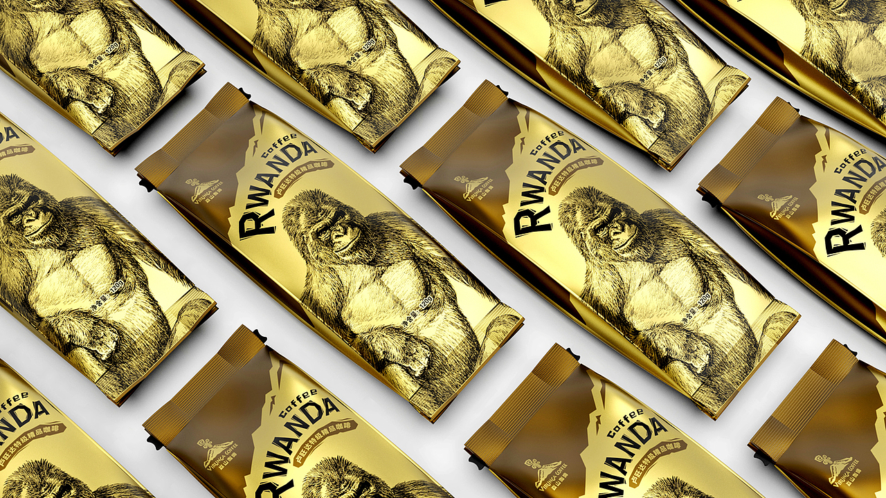 言吾言视觉 X 焱山｜卢旺达精品咖啡包装