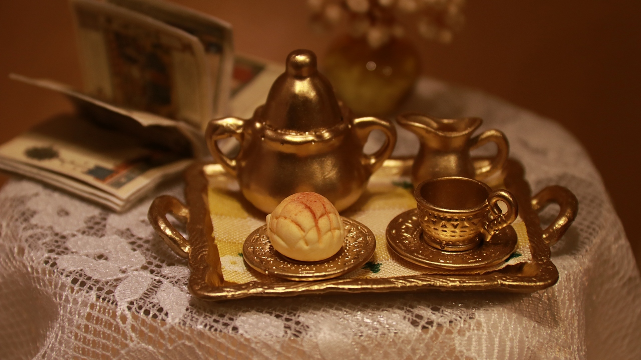 花花做了点小面包~