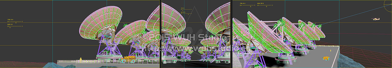 射电天文台（图ZMjU1NzE4OTY=） - 场景 - 站酷设计师_WUH_原创素材 - 站酷ZCOOL