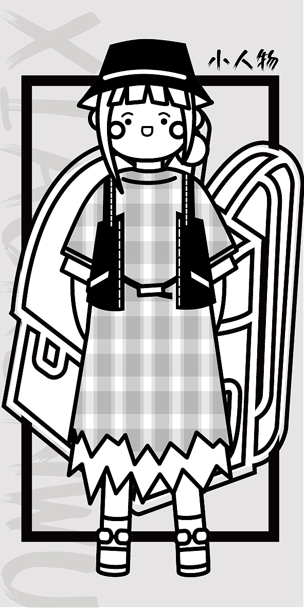 小人物（图ZMTcwNjU4NDM2） - 概念设定 - 站酷设计师晃悠悠的桔子君原创素材 - 站酷ZCOOL