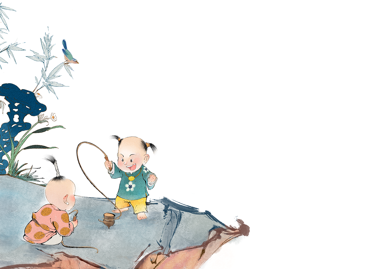 原创中国风绘本|插画|商业插画|墨庐文化_原创作品-站酷zcool
