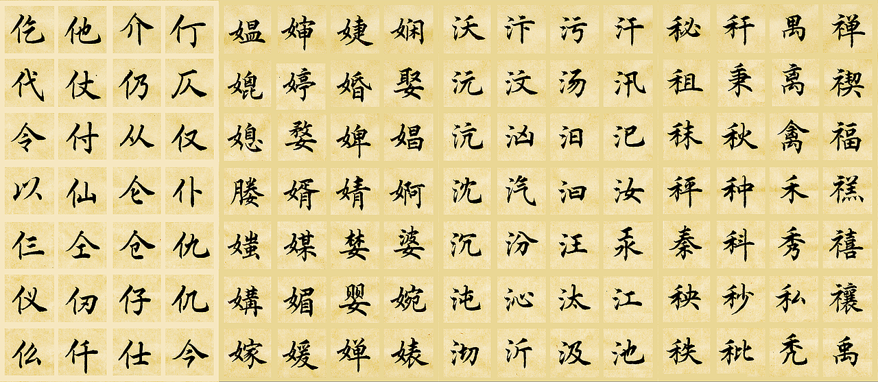 同时进行字稿对比度亮度的调整,使字体更加清晰.