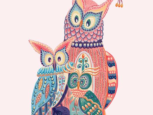 動(dòng)物幾何概括加裝飾感（個(gè)人主頁-ZNTUwOTMwOTI=） - 商業(yè)插畫 - 站酷設(shè)計(jì)師L銘鈺原創(chuàng)素材 - 站酷ZCOOL