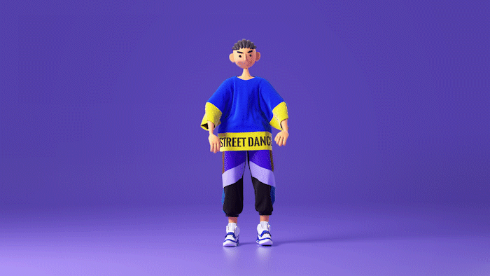 C4D Cartoon character（图ZMjE3MjM3MzY0） - 人物/生物 - 站酷设计师白_夜原创素材 - 站酷ZCOOL