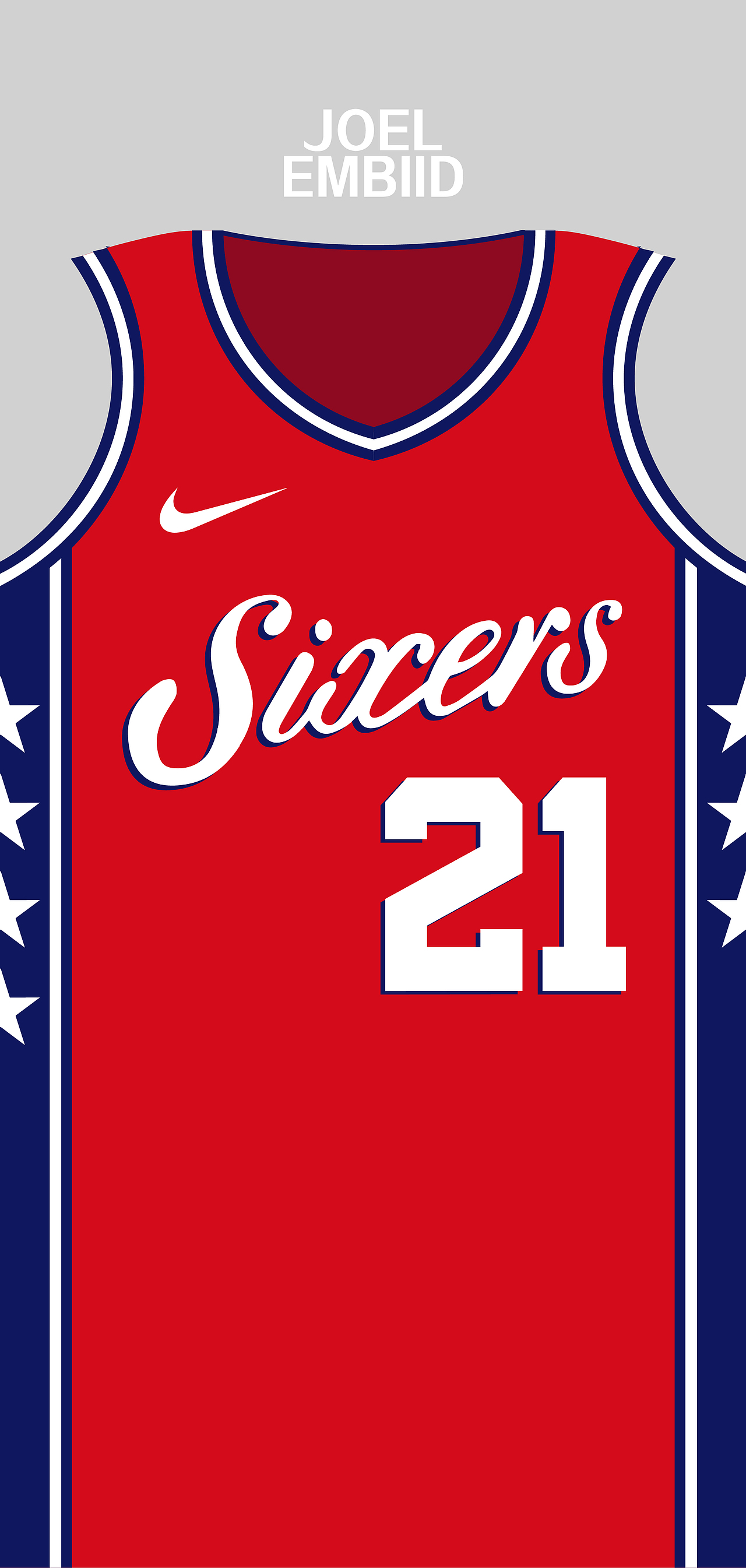 NBA 76人队 球衣壁纸（图ZMjkwNTc4MzYw） - 图案 - 站酷设计师NBA乐爷原创素材 - 站酷ZCOOL