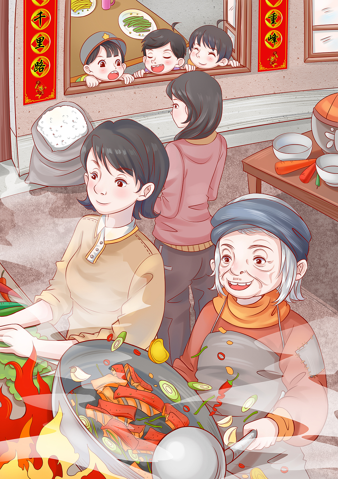 童年（图ZNzIwNDI5NDg=） - 商业插画 - 站酷设计师叫我陈森林原创素材 - 站酷ZCOOL