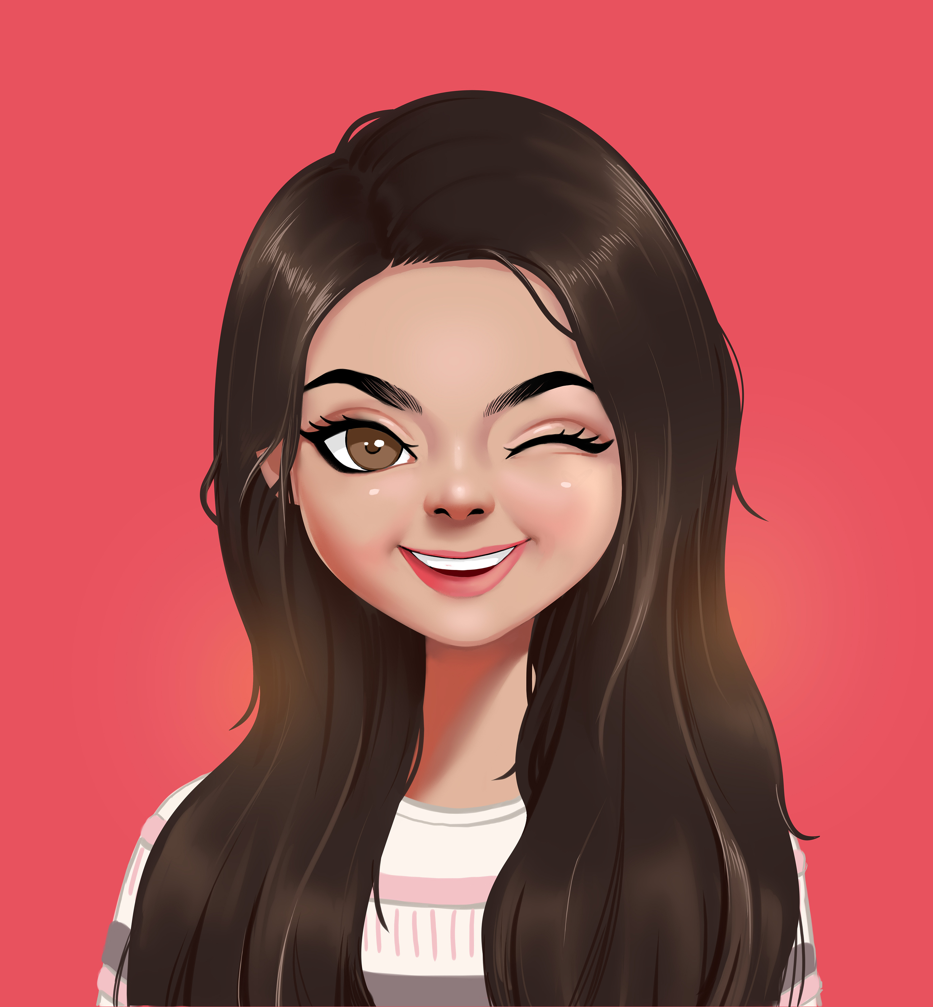 2020上半年欧美风头像合集|插画|商业插画|东岸歌 - 原创作品 - 站酷