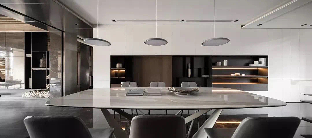 540㎡顶层复式,轻奢美宅!