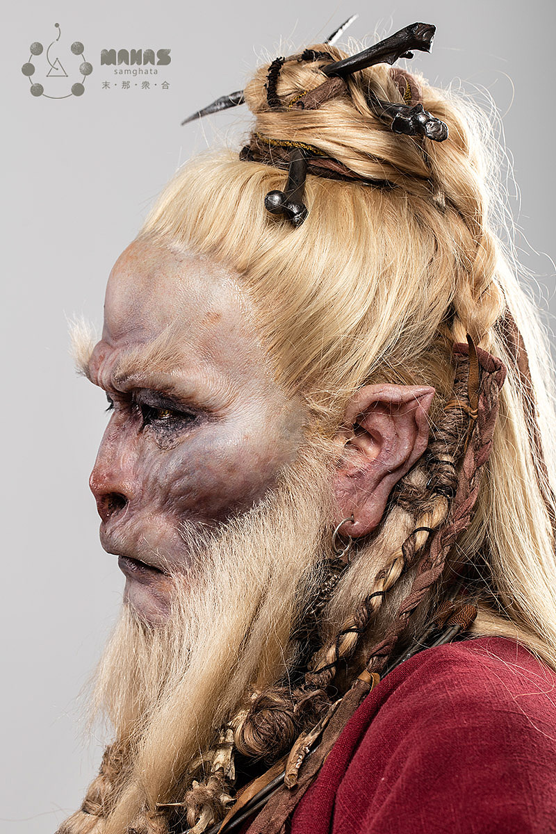 影视特效化妆初试——"金光仙"